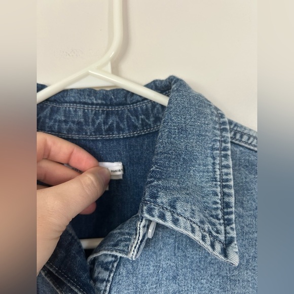 Good American Denim Uniform Shirt XS - Picture 7 of 14